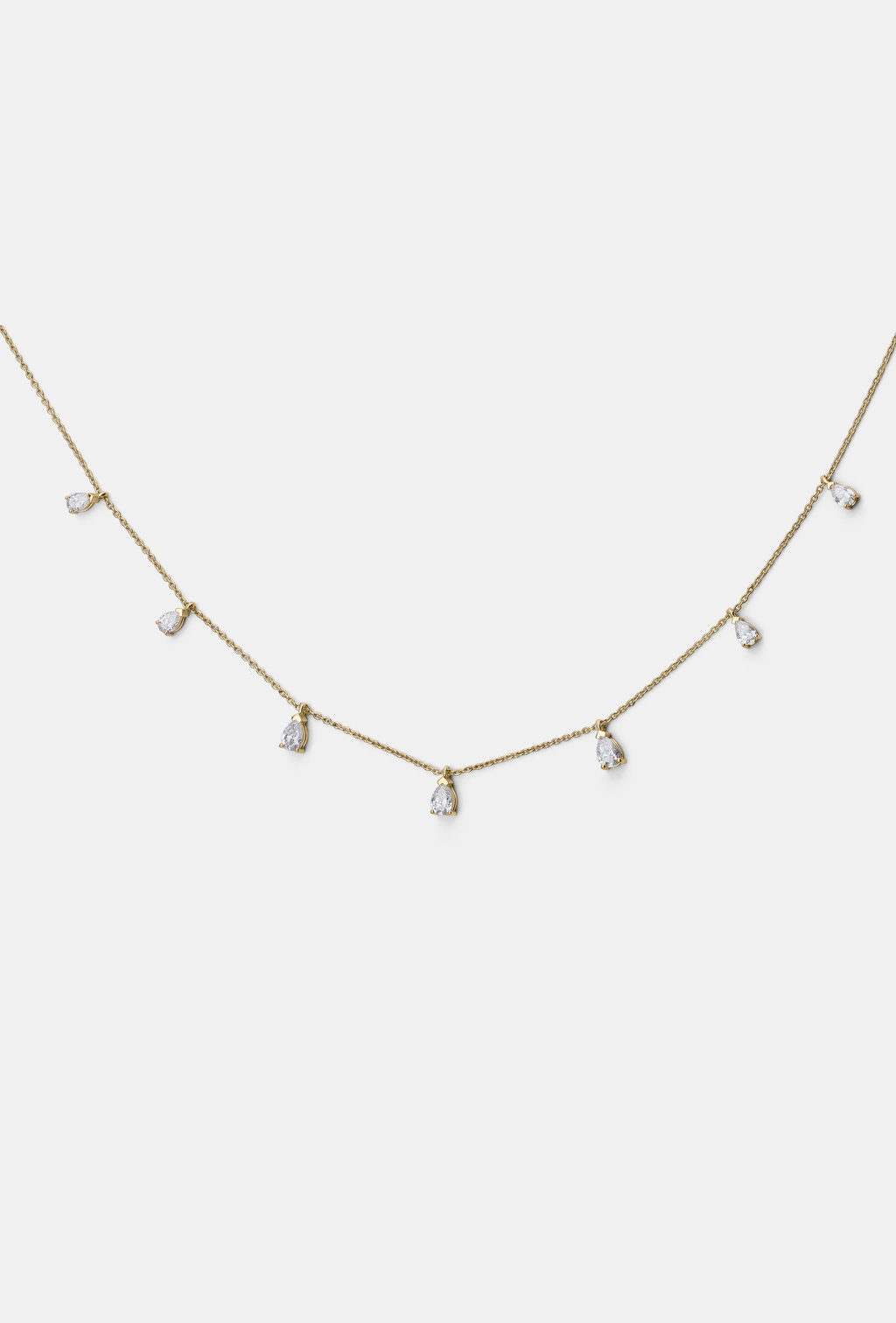 Petite Pear Drop Necklace