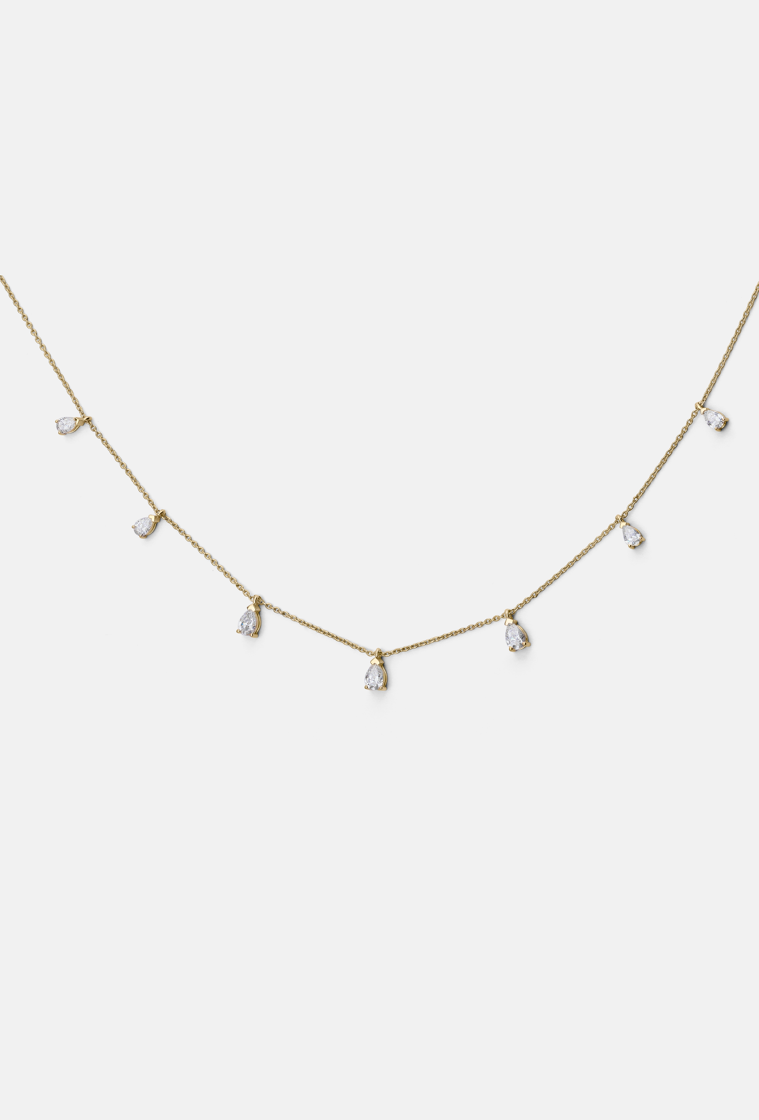 Petite Pear Drop Necklace