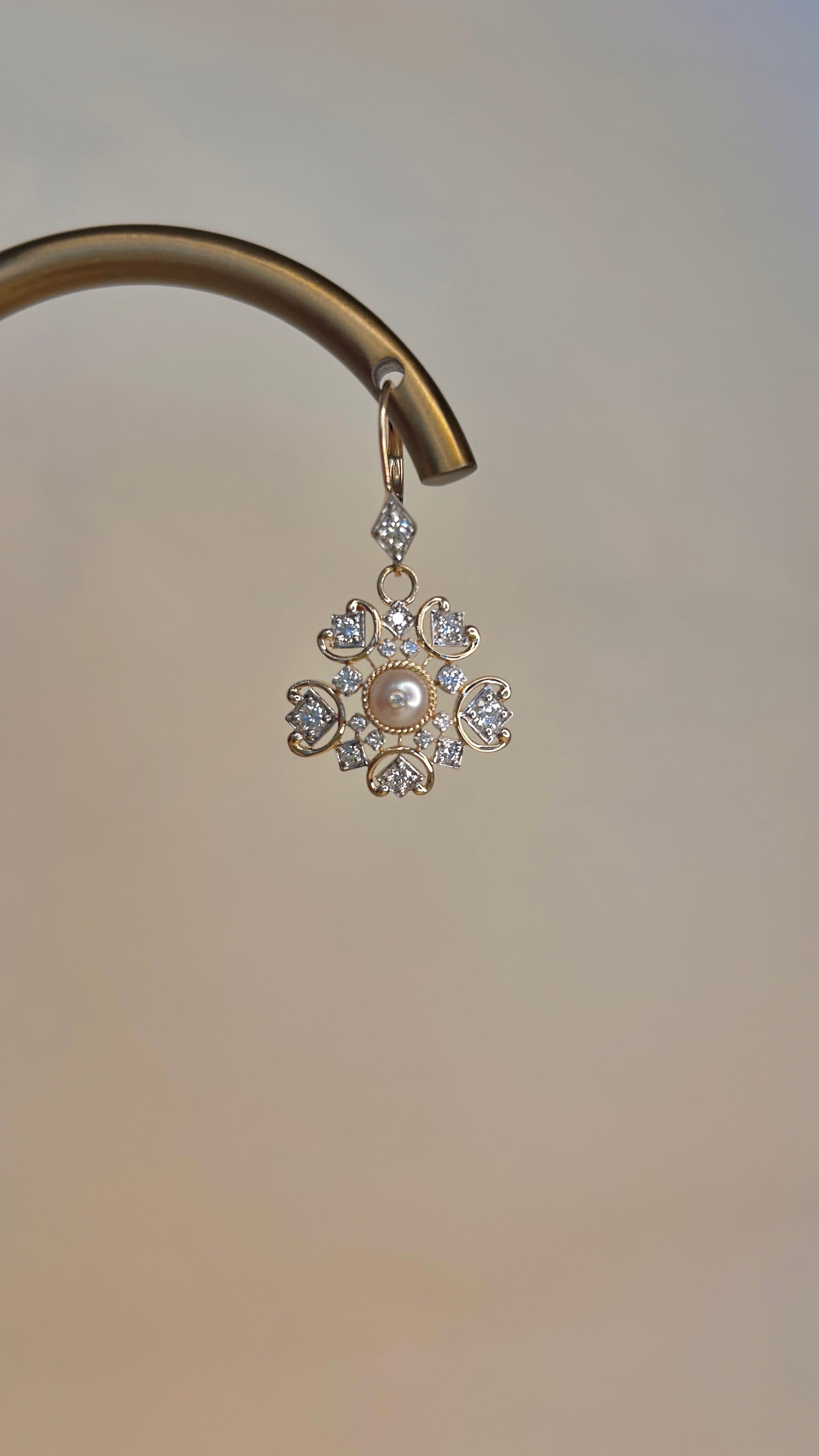 Heirloom Reimagined! Transformed her mother-in-law's cherished jewelry into a modern masterpiece