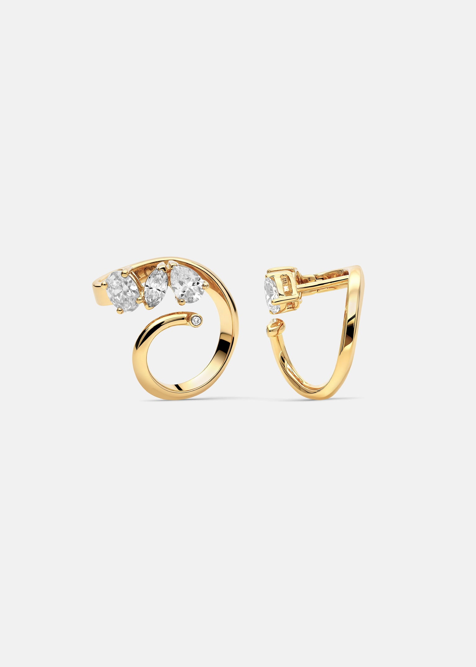 Mirage Hoop Earrings