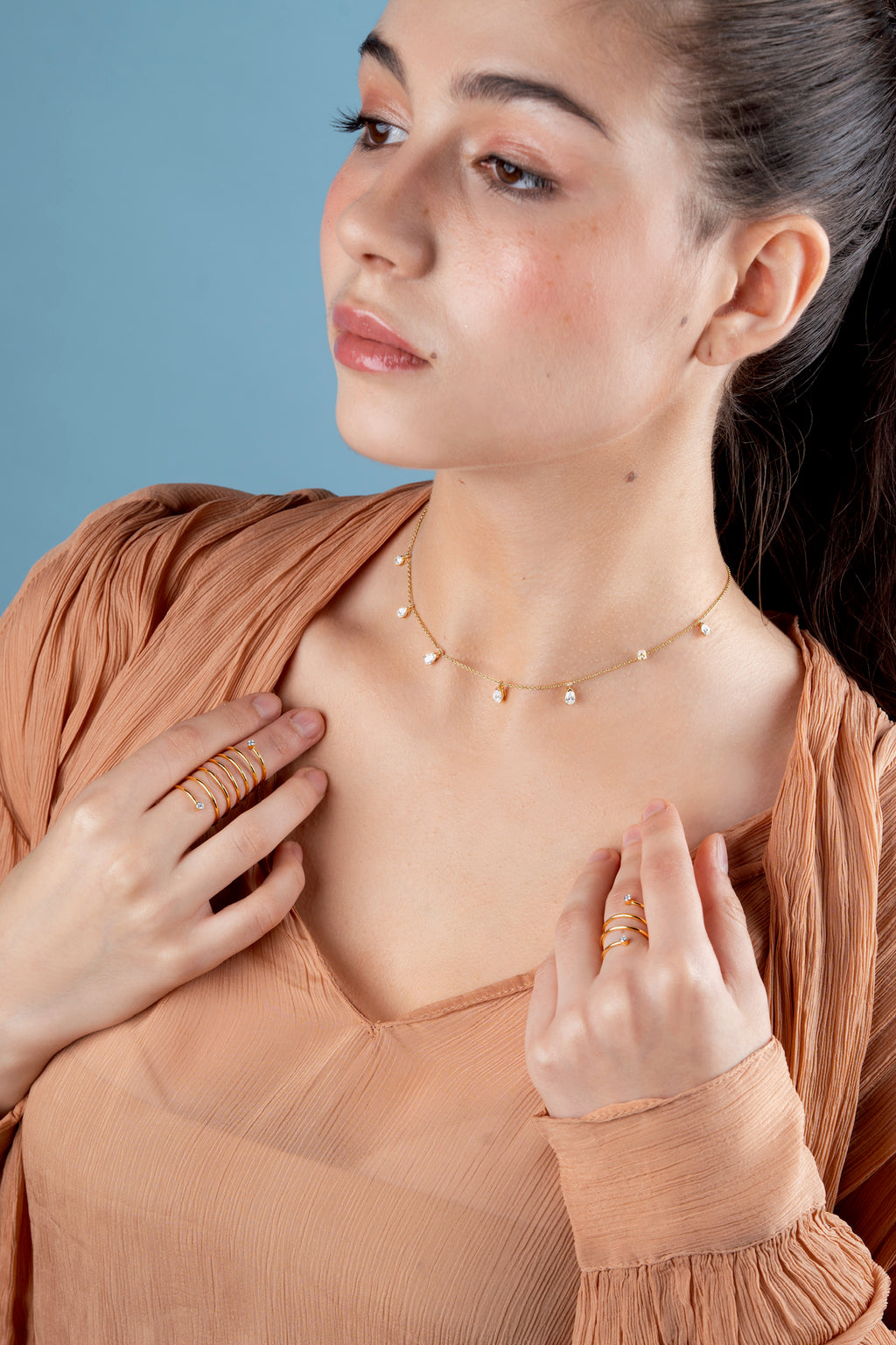 Petite Peardrop Necklace